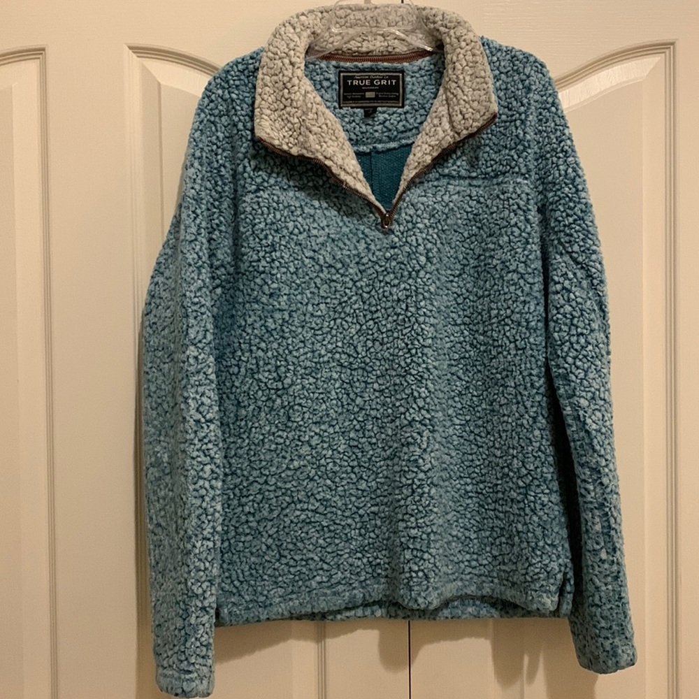 True Grit Frosty Pullover Blue S